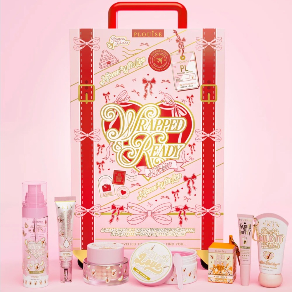 P.Louise Wrapped & Ready Suitcase in Hot Toddy flavor